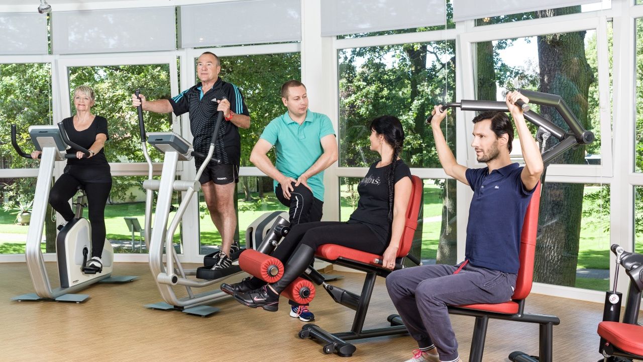 Fitnessbereich Fitnessbereich